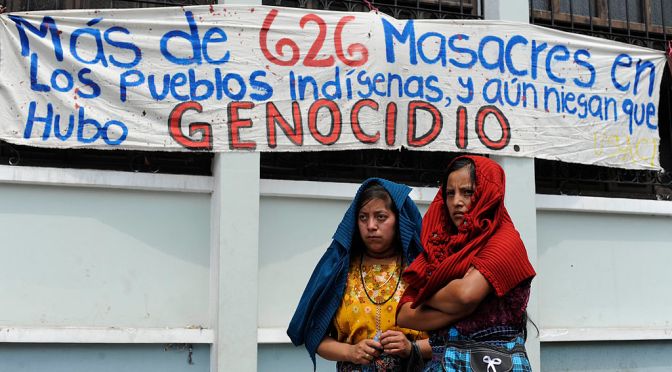 April 26th, 2024: Israel & the Guatemalan Genocide